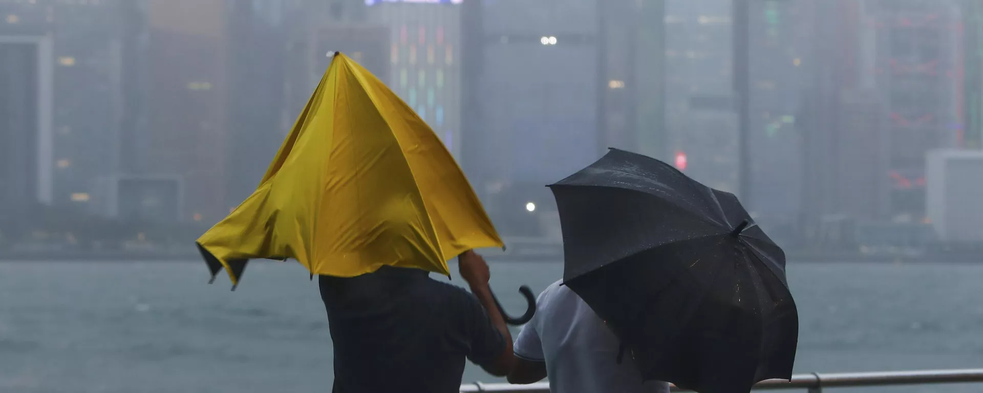 媒體：香港受颱風“韋帕”的影響所造成的損失達2.5億美元 - 俄羅斯衛星通訊社, 1920, 21.07.2025