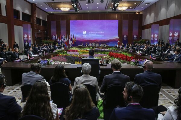 东盟-加拿大峰会，雅加达，2023年9月6日 - 俄罗斯卫星通讯社