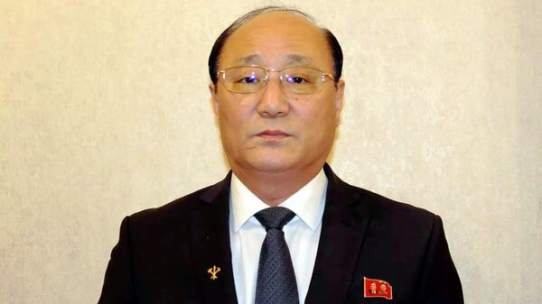 朝鮮駐俄羅斯大使申洪哲 - 俄羅斯衛星通訊社
