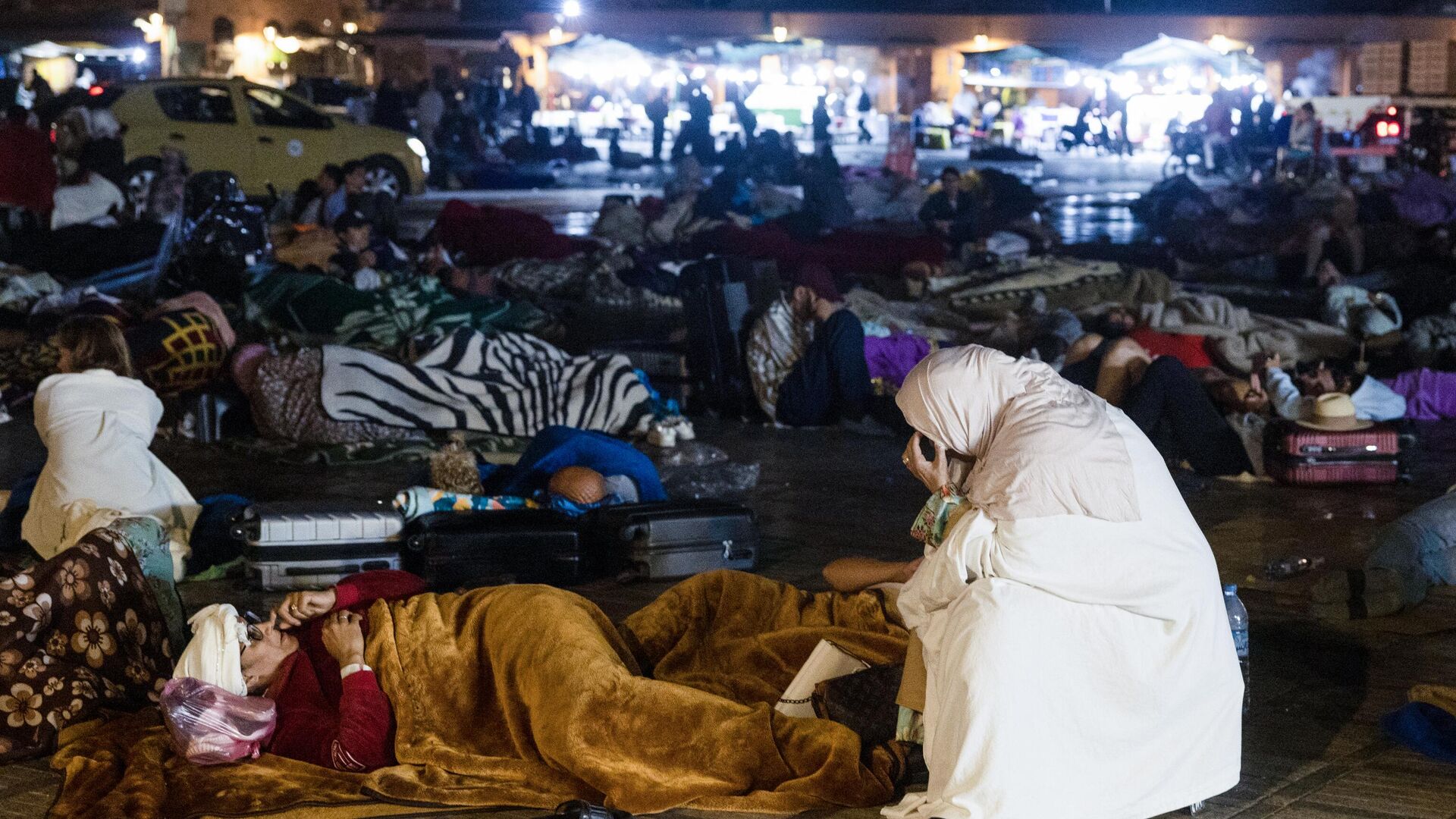 摩洛哥地震死亡人数增至 820 人，另有 672 人受伤 - 俄罗斯卫星通讯社, 1920, 09.09.2023