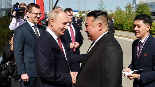 金正恩對俄羅斯的訪問 - 俄羅斯衛星通訊社