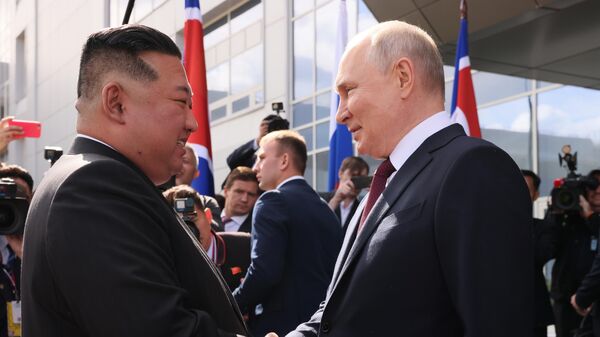 俄罗斯总统普京就俄朝建交75周年向朝鲜领导人金正恩发去贺电 - 俄罗斯卫星通讯社