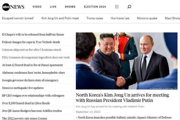 普金會登上世界媒體頭版頭條 - 俄羅斯衛星通訊社