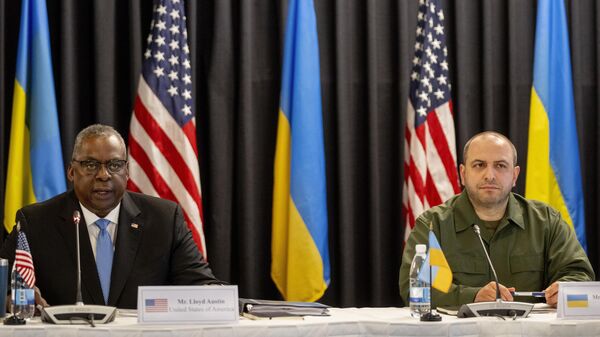 乌克兰防长乌梅罗夫与美国防长奥斯汀进行了详细会谈，双方讨论乌克兰安全保障问题 - 俄罗斯卫星通讯社