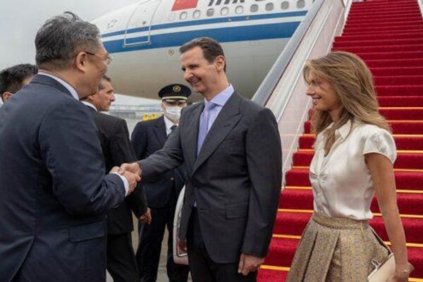 敘利亞總統時隔近20年首次抵達中國進行訪問 - 俄羅斯衛星通訊社