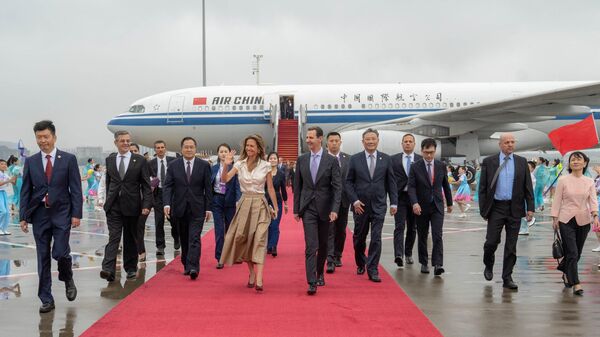 叙利亚总统访问中国 - 俄罗斯卫星通讯社