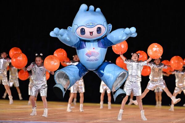中国杭州第19届亚运会开幕式。 - 俄罗斯卫星通讯社
