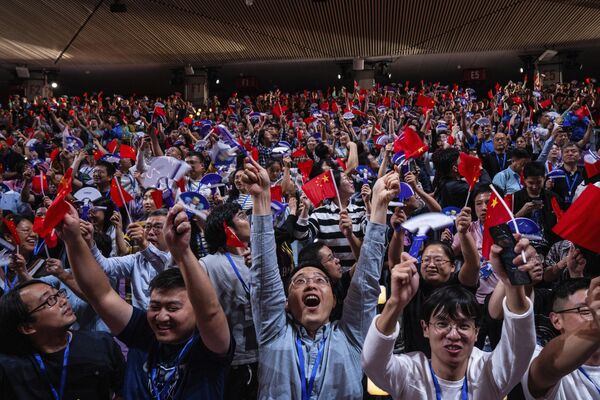 中國杭州第 19 屆亞運會開幕式上的觀眾。 - 俄羅斯衛星通訊社