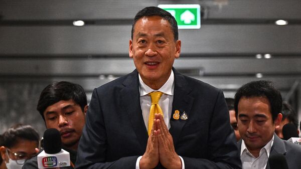 泰国首相他威信将于10月16日至19日访华 - 俄罗斯卫星通讯社