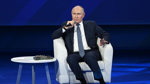 俄羅斯總統弗拉基米爾·普京說，他期望國際社會就國際金融安全問題達成共識 - 俄羅斯衛星通訊社