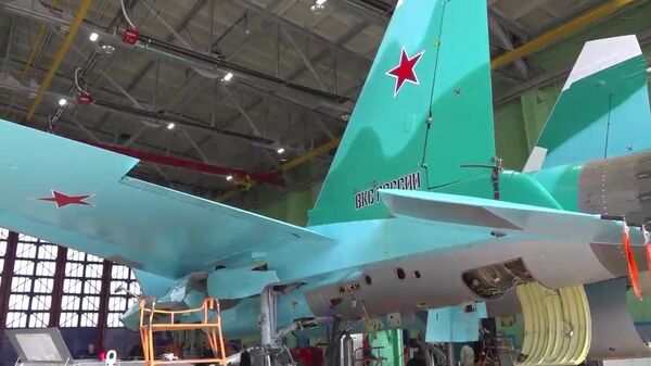 苏-34前线轰炸机 - 俄罗斯卫星通讯社
