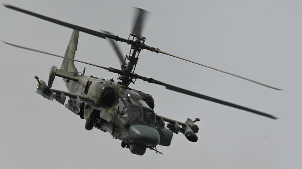 俄軍卡-52直升機 - 俄羅斯衛星通訊社