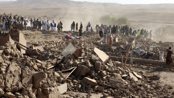 阿富汗西部赫拉特省地震遇难人数超2400人 - 俄罗斯卫星通讯社