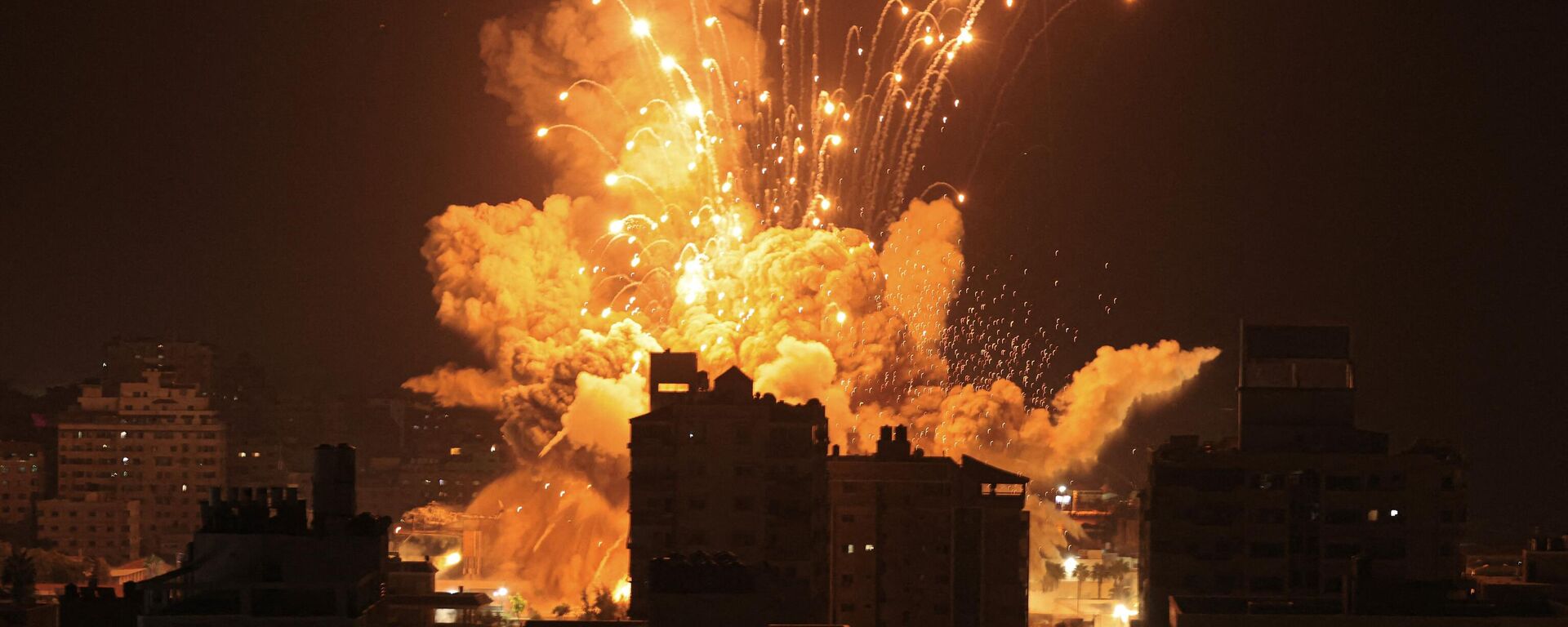 目擊者：以色列空襲加沙地帶一難民營致20余人喪生 - 俄羅斯衛星通訊社, 1920, 09.10.2023