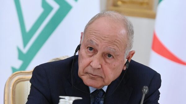 阿拉伯国家联盟秘书长艾哈迈德·阿布·盖特 - 俄罗斯卫星通讯社