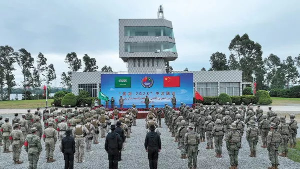 中沙“藍劍-2023”海軍特戰聯訓 - 俄羅斯衛星通訊社