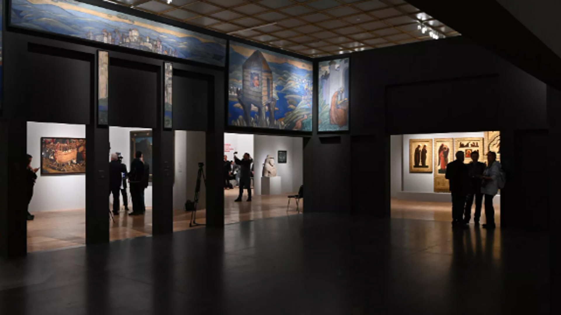 俄羅斯國立特列季亞科夫畫廊繪畫作品展在北京首都博物館開幕 - 俄羅斯衛星通訊社, 1920, 25.09.2024