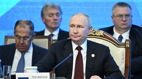 普京在獨聯體峰會上發表講話 - 俄羅斯衛星通訊社