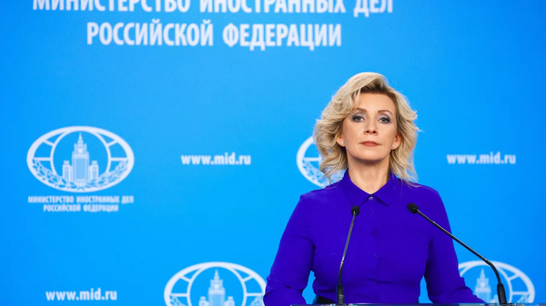 俄羅斯外交部發言人瑪麗婭·扎哈羅娃 - 俄羅斯衛星通訊社