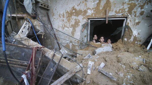 以色列襲擊加沙地帶造成超過 3300名兒童喪生，同時，有1000多名兒童仍被埋在廢墟下 - 俄羅斯衛星通訊社