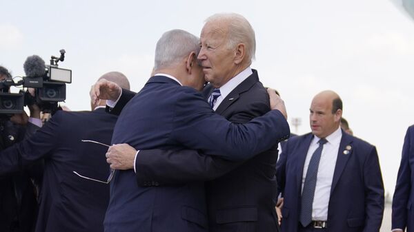 西方領導人“故作姿態”穿梭訪問以色列，試圖“保住國內權力” - 俄羅斯衛星通訊社