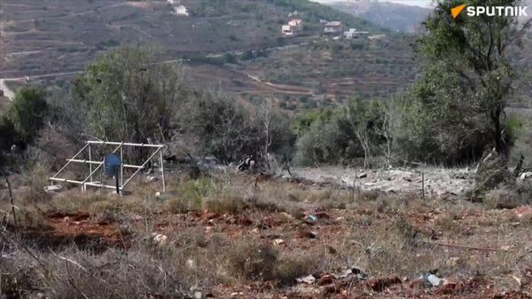 以色列炮擊黎巴嫩農業區之後 - 俄羅斯衛星通訊社