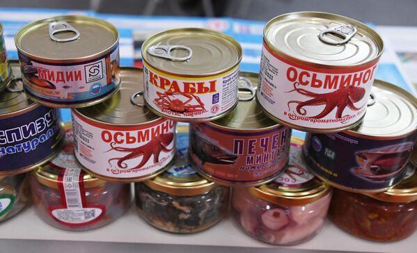 大卡缅鱼类加工厂的产品 - 俄罗斯卫星通讯社