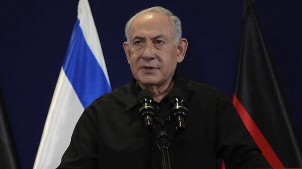 内塔尼亚胡：以色列将把战争持续到对哈马斯取得绝对胜利，这是指在拉法的战事 - 俄罗斯卫星通讯社