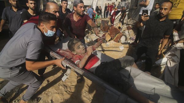 加沙衛生部：以色列對加沙襲擊造成的死亡人數增至9700人 - 俄羅斯衛星通訊社