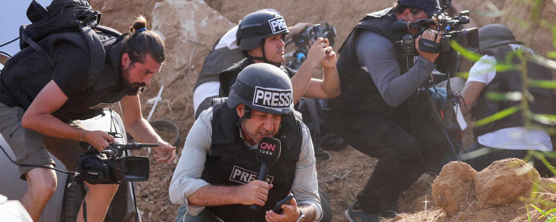 保护记者委员会：自加沙地带冲突爆发以来已有63名记者遇害 - 俄罗斯卫星通讯社, 1920, 05.12.2023