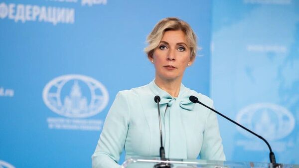 俄罗斯外交部发言人玛丽亚·扎哈罗娃 - 俄罗斯卫星通讯社