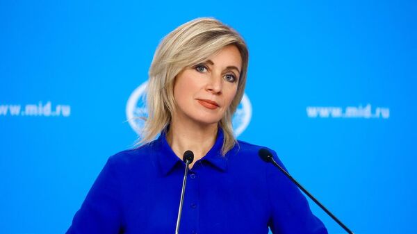 扎哈罗娃评论保加利亚禁止她乘坐的飞机飞越 - 俄罗斯卫星通讯社