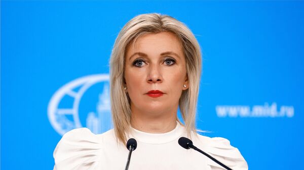 俄羅斯外交部發言人瑪麗亞•扎哈羅娃 - 俄羅斯衛星通訊社