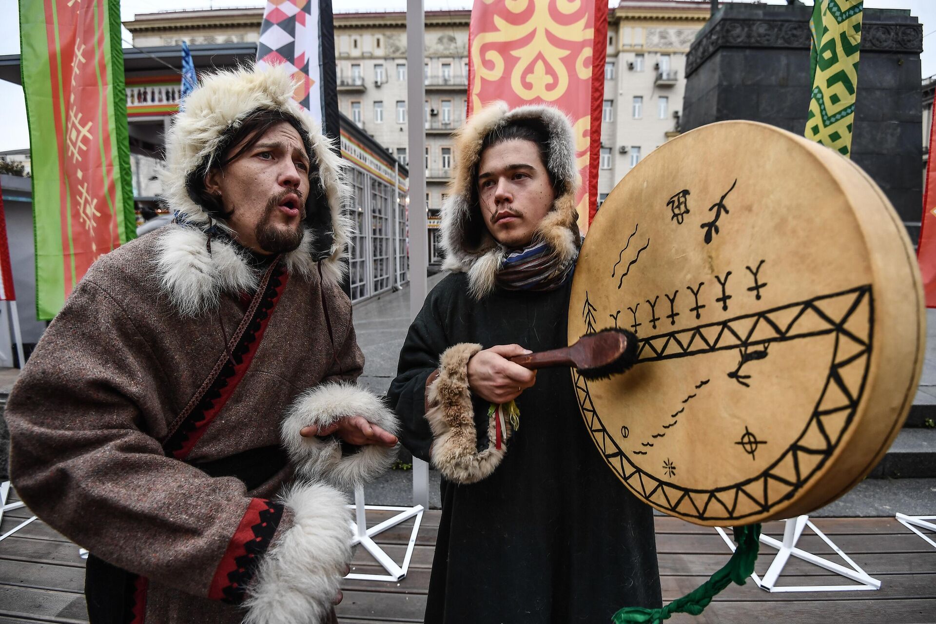 西伯利亞和遠東的土著人民慶祝俄羅斯人民團結日 - 俄羅斯衛星通訊社, 1920, 03.11.2023