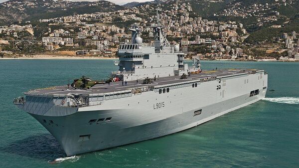 法国防长：法国将向加沙地带派出第二艘直升机航母