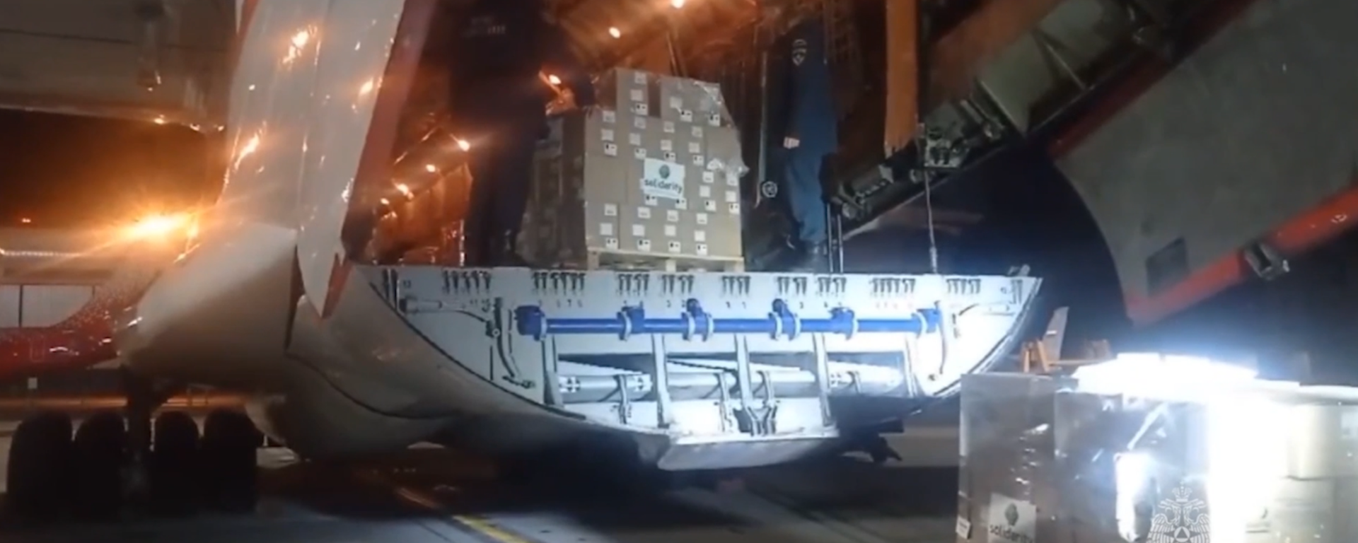 俄羅斯向加沙緊急空運救援物資 - 俄羅斯衛星通訊社, 1920, 03.11.2023