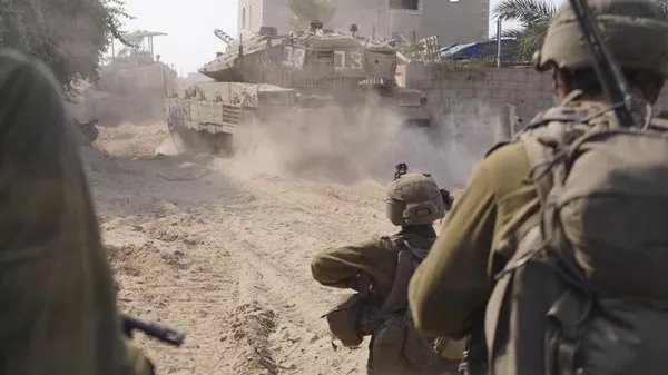 媒体：以色列军方呼吁巴勒斯坦人撤离拉法东部 - 俄罗斯卫星通讯社