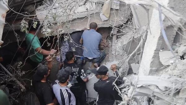 巴勒斯坦卫生部门：以色列袭击加沙地带造成的居民死亡人数升至15899人 - 俄罗斯卫星通讯社