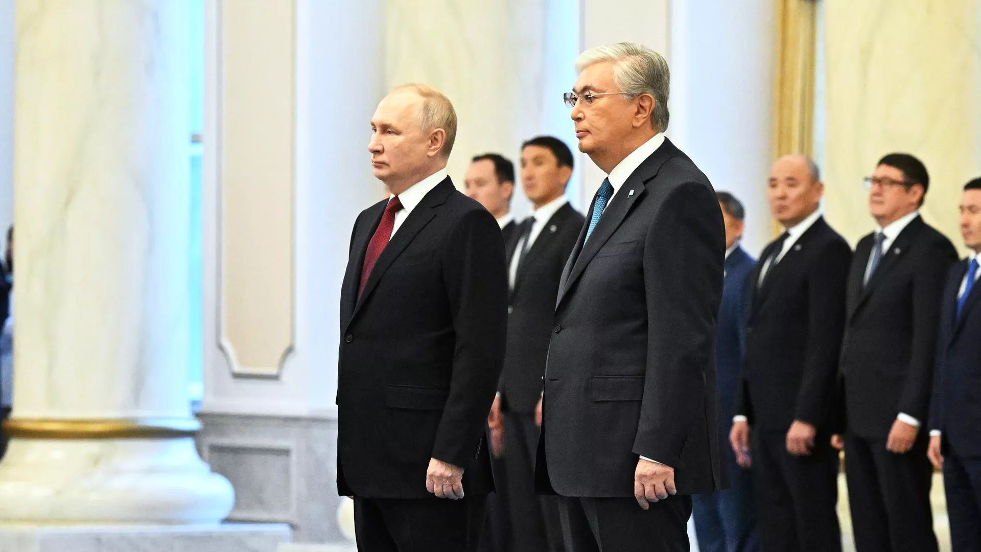 Визит президента РФ В. Путина в Казахстан Визит президента РФ В. Путина в Казахстан - 俄羅斯衛星通訊社, 1920, 09.11.2023