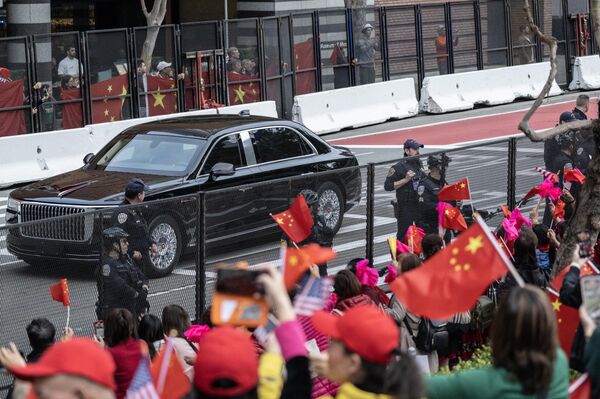 习近平抵达美国旧金山 - 俄罗斯卫星通讯社