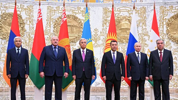 集安组织五国领导人在明斯克开始会谈 - 俄罗斯卫星通讯社