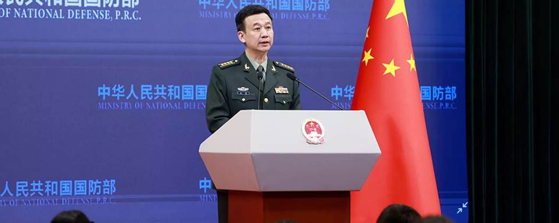 中國國防部新聞局局長、國防部新聞發言人吳謙大校 - 俄羅斯衛星通訊社, 1920, 12.04.2024