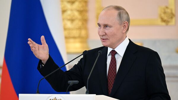 俄羅斯總統弗拉基米爾∙普京 - 俄羅斯衛星通訊社