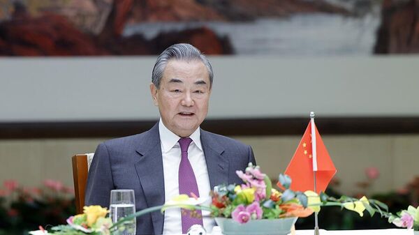 中国外长：中俄两国促进全球稳定 - 俄罗斯卫星通讯社