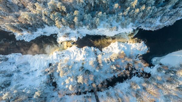 基瓦奇瀑布的景色 - 俄罗斯卫星通讯社