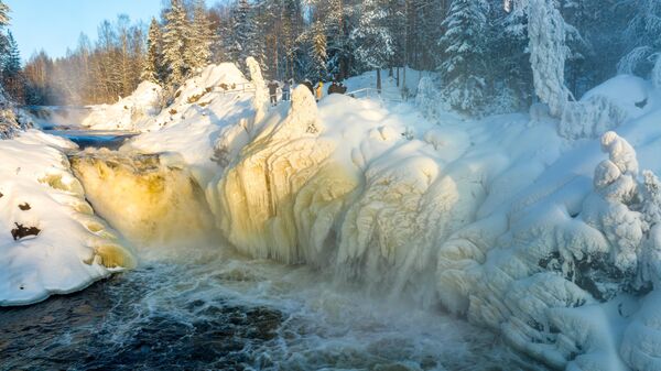 基瓦奇瀑布是欧洲第二大平原瀑布 - 俄罗斯卫星通讯社