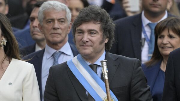 阿根廷新总统米莱 - 俄罗斯卫星通讯社
