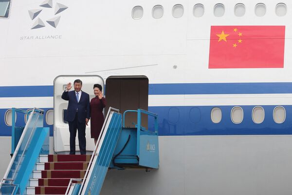 習近平抵達河內開始對越南進行國事訪問 - 俄羅斯衛星通訊社
