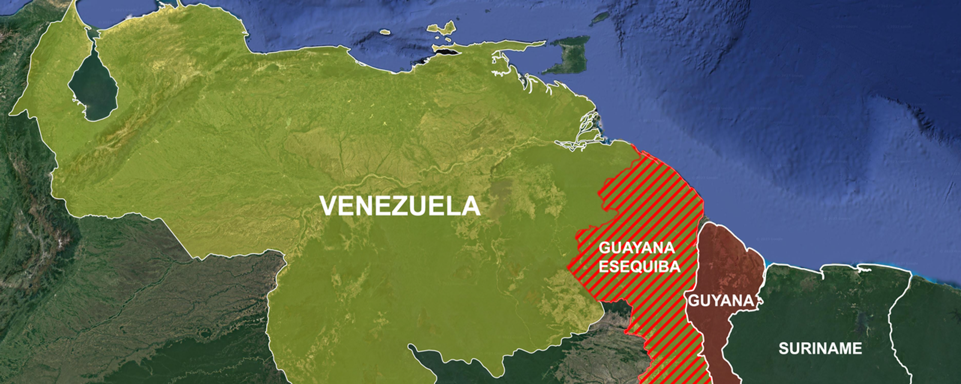 委內瑞拉和圭亞那領導人一致同意繼續就埃塞奎博問題進行對話 - 俄羅斯衛星通訊社, 1920, 15.12.2023