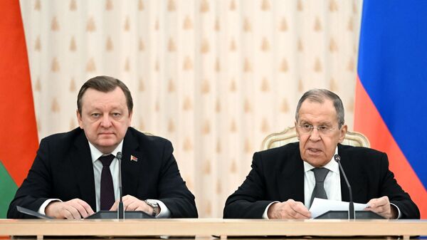 俄羅斯外長謝爾蓋·拉夫羅夫表示，俄羅斯與白俄羅斯將建立歐亞安全架構 - 俄羅斯衛星通訊社
